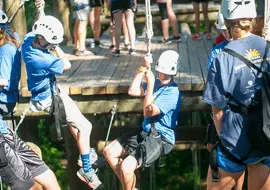 Camp sunshine rope course