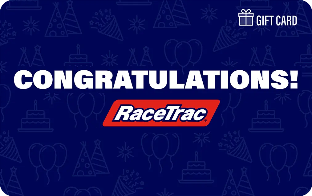 RaceTrac congrats gift card